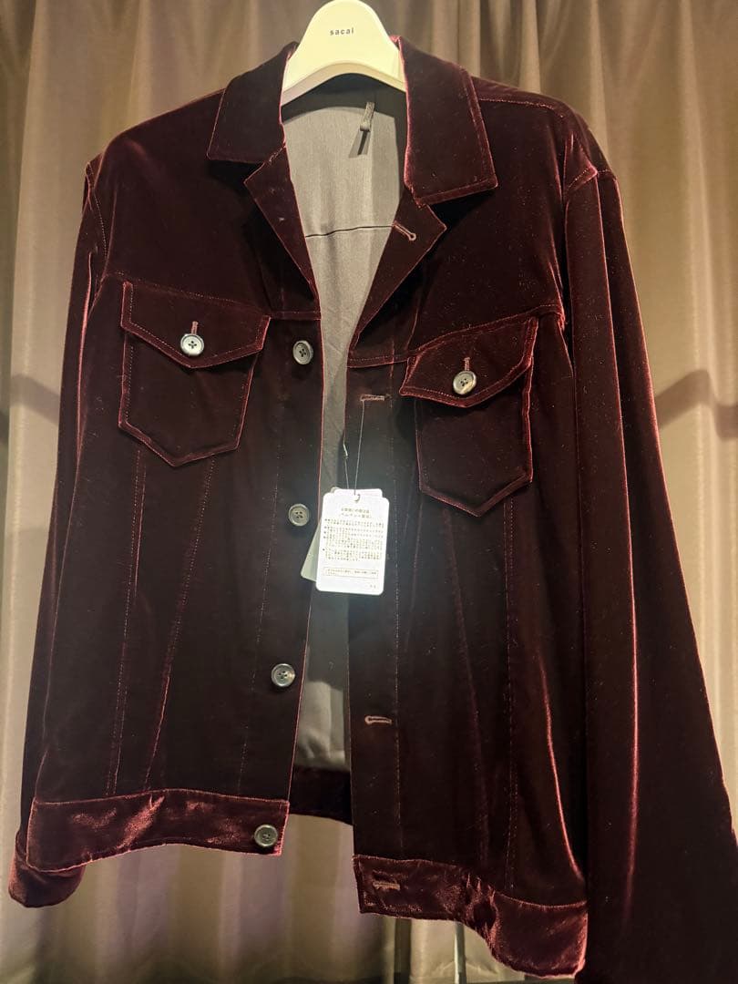 ESTNATION バーガンディ ベルベット髭男ボーカル藤原さん着用色違い