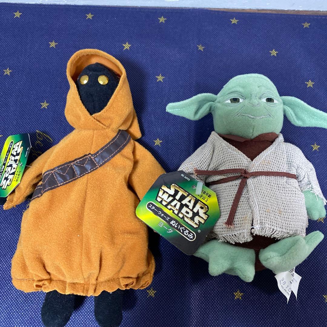 STARWARS スターウォーズ1997 ぬいぐるみハズブロKenner 6体