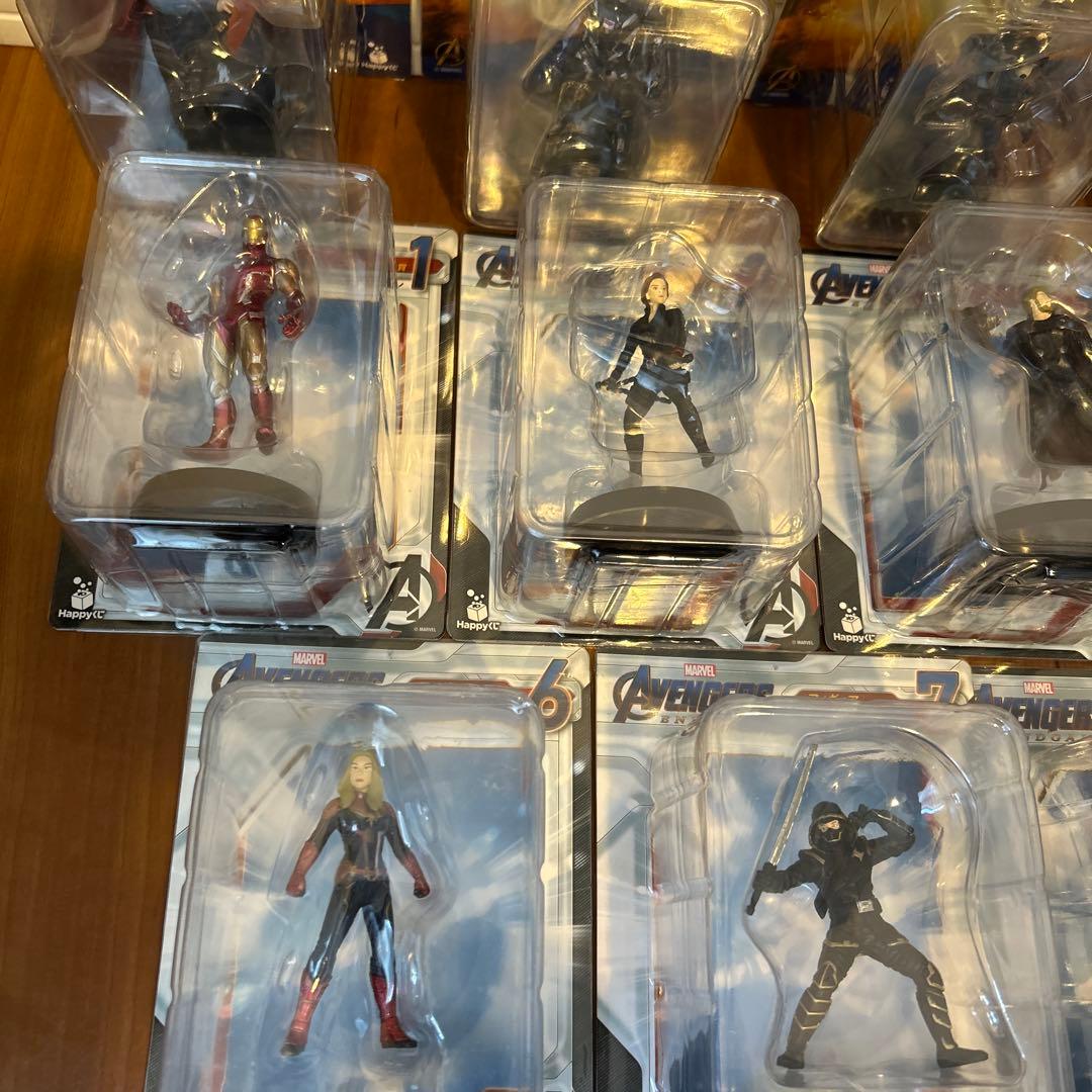 ハッピーくじ アベンジャーズ フィギュアコレクション賞 コンプ
