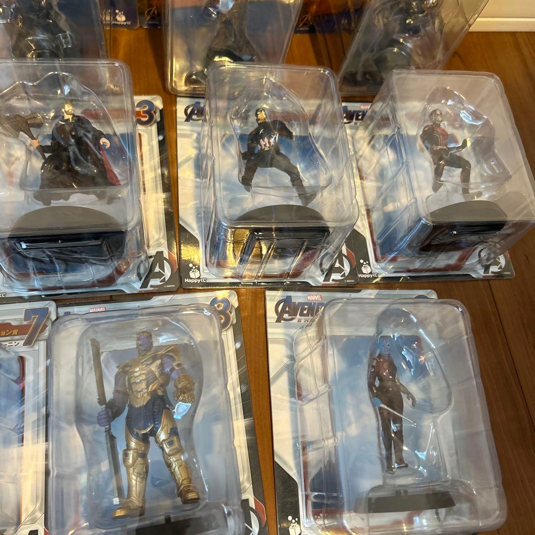 ハッピーくじ アベンジャーズ フィギュアコレクション賞 コンプ