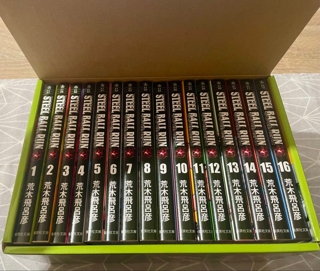 【新品】STEEL BALL RUNジョジョの奇妙な冒険Part7文庫全巻セット