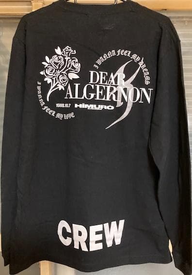 hrk! 氷室京介 DEAR ALGERNON CREWTシャツ! 新品!