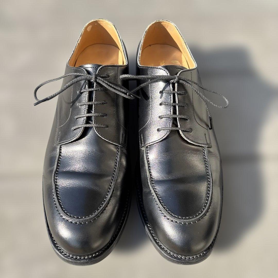 SCOTH GRAINブラックビジネスシューズ 26cm