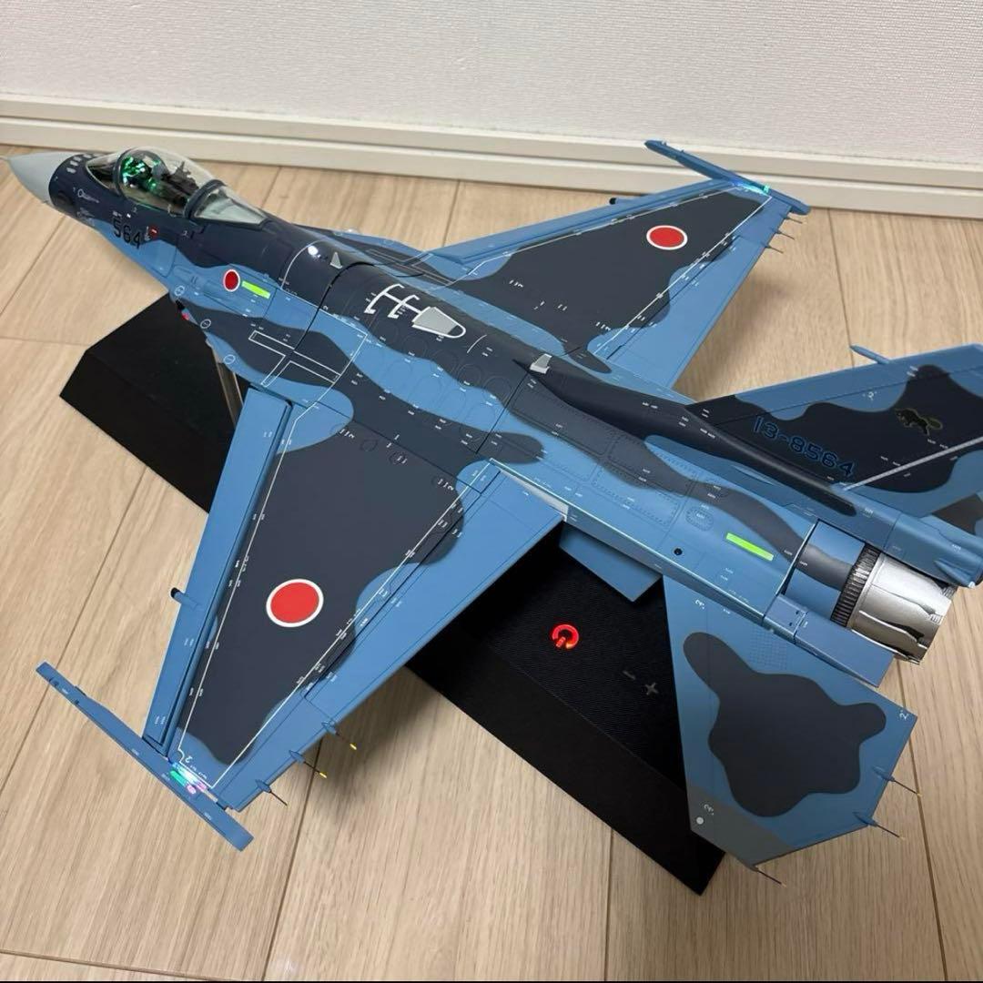ディアゴスティーニ　F2戦闘機　完成品