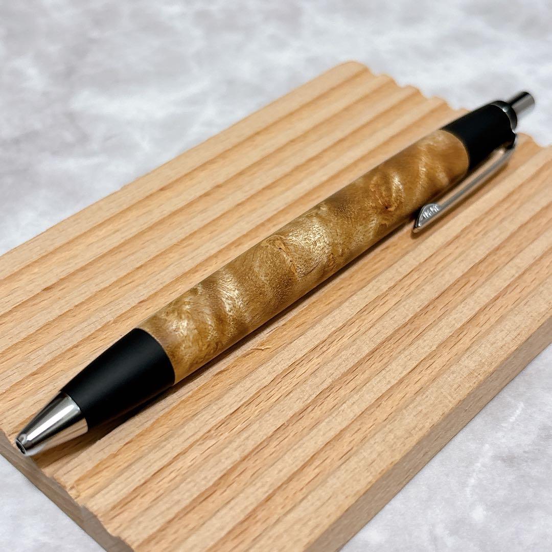【24時間以内発送】野原工芸 マーブルウッド ボールペン