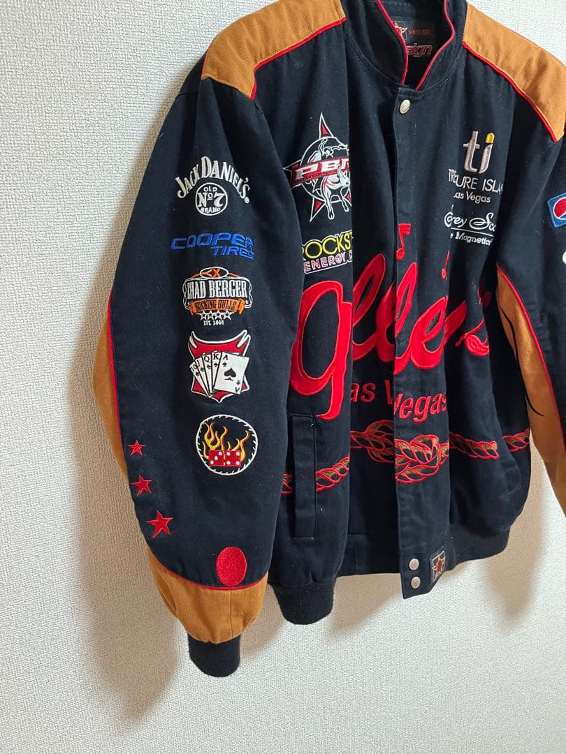 刺繍レーシングジャケット