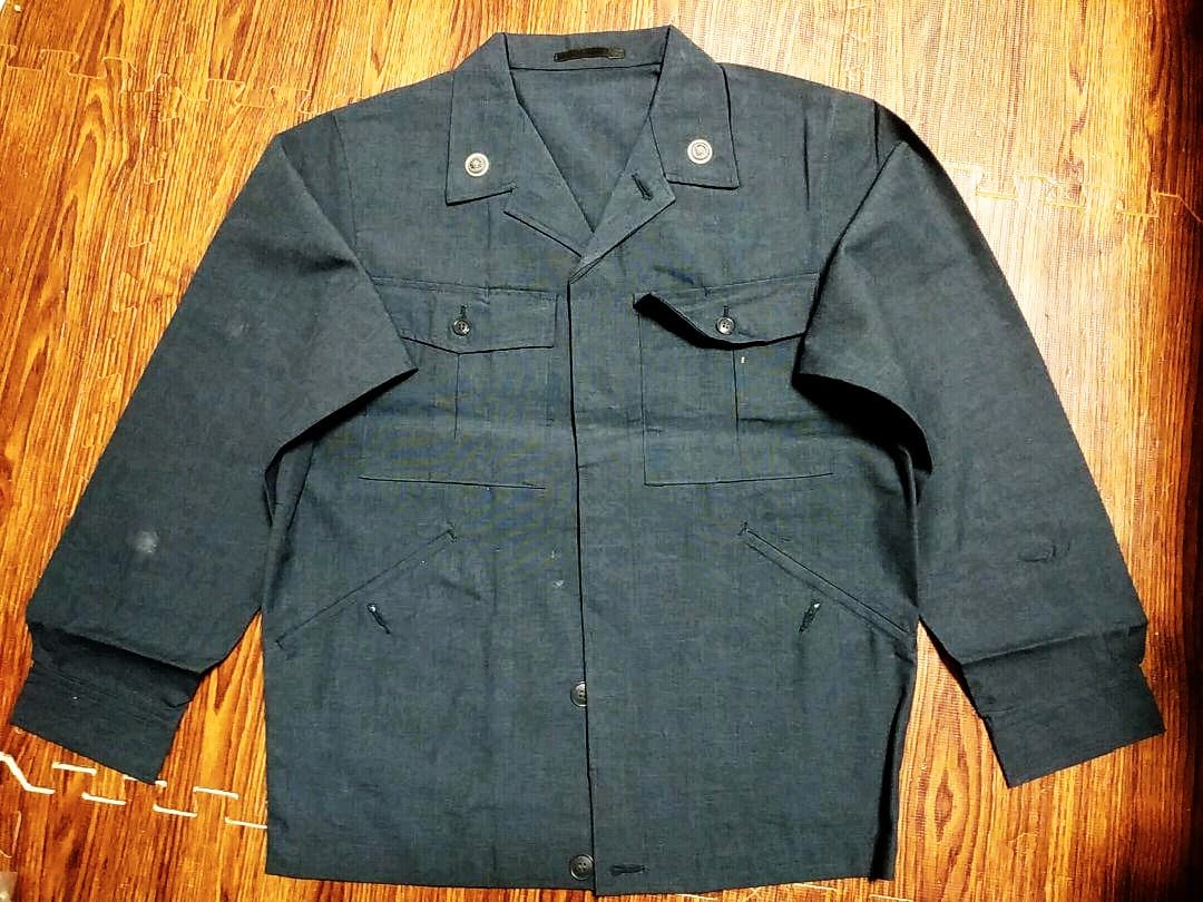 国鉄 制服 上下セット 夏 薄めネイビー