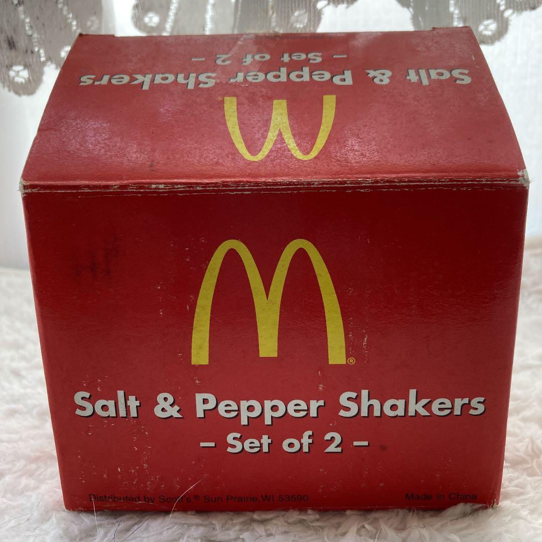 【希少・激レア】年代物　マクドナルドノベルティーソルト&ペッパーシェイカーズ