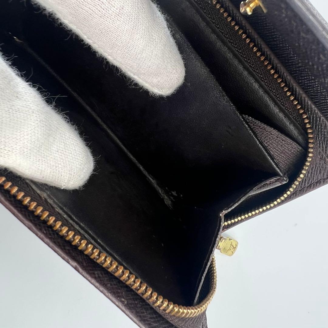 Louis Vuittonルイヴィトン ダミエ 二つ折り財布コンパクトウォレット