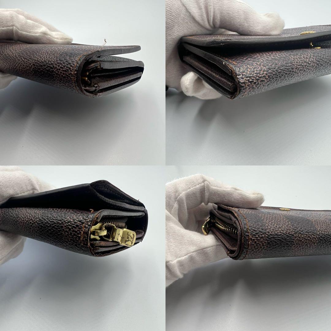 Louis Vuittonルイヴィトン ダミエ 二つ折り財布コンパクトウォレット