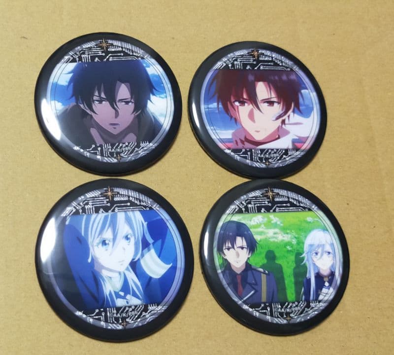 エイティシックス シン レーナ 場面写 コンプセット カラ鉄 缶バッジ