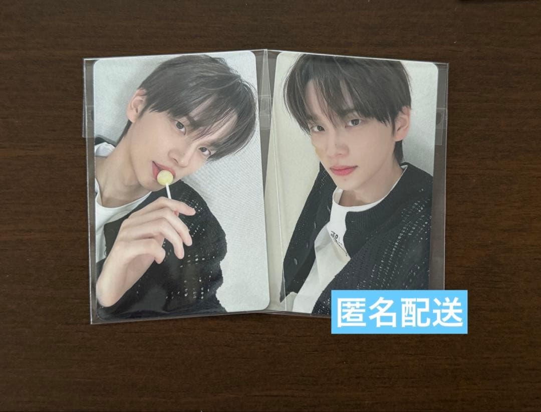 公式 TWS weverse comeback live 特典 シニュ 2枚