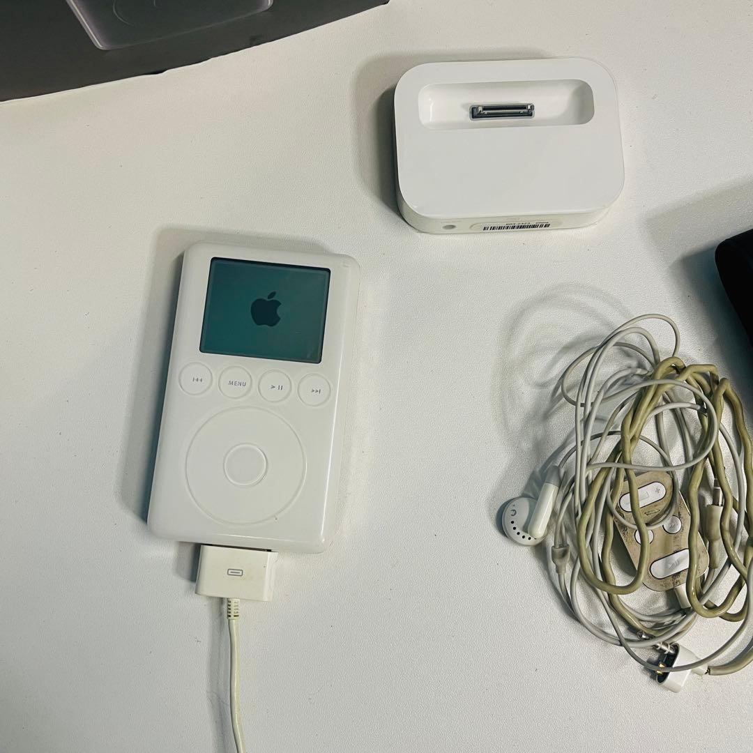 iPod A1040 説明書、ヘッドフォン充電器、箱付き動作品