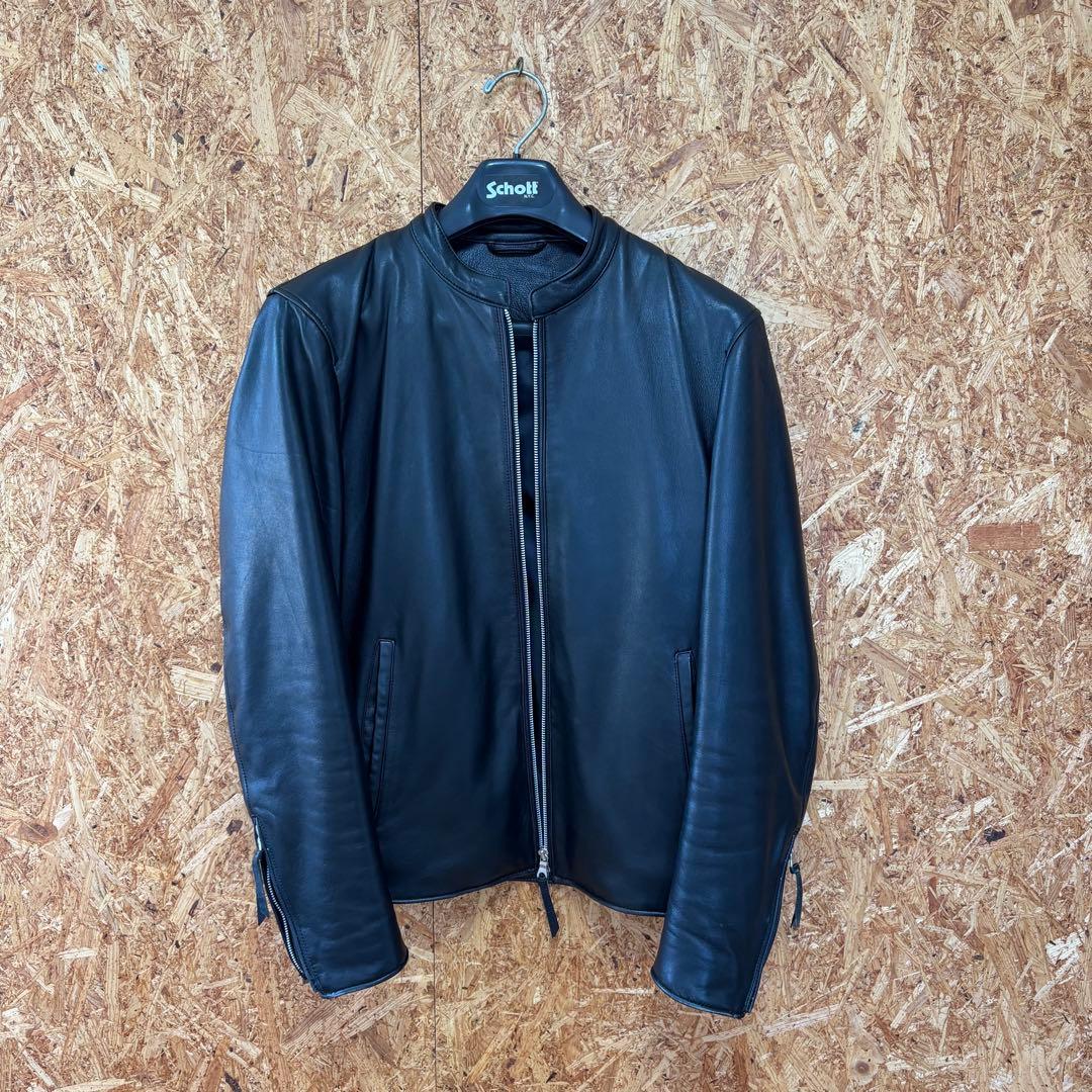 け*☆様 ナノユニバース　ライダースジャケット レザー シングルライダース XL