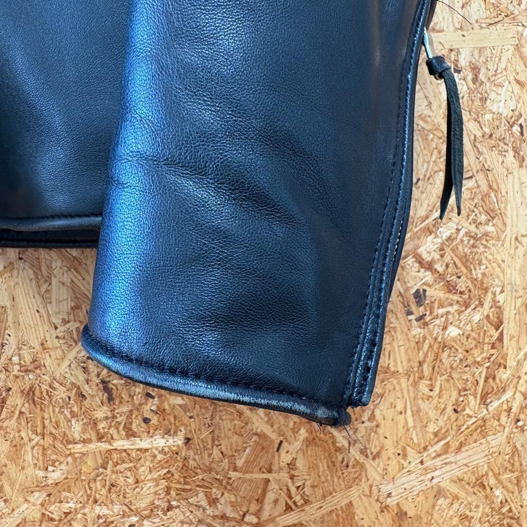 け*☆様 ナノユニバース　ライダースジャケット レザー シングルライダース XL