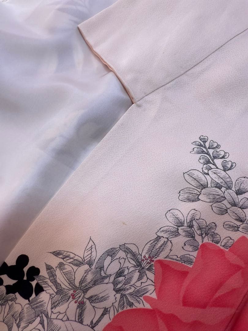 振袖フルセット　8点セット　モノトーン