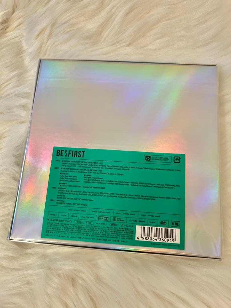 【BMSG MUSIC SHOP限定版】BE:FIRST ドームツアー DVD