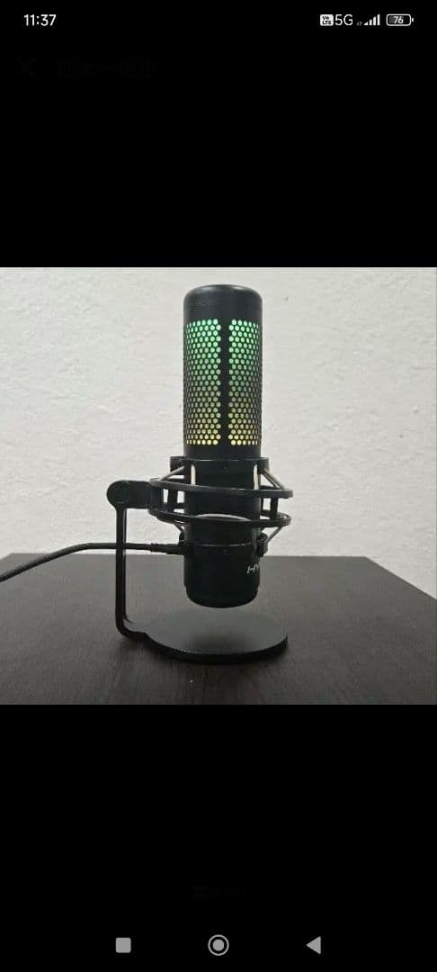 HyperX QUADCAST S コンデンサーマイク