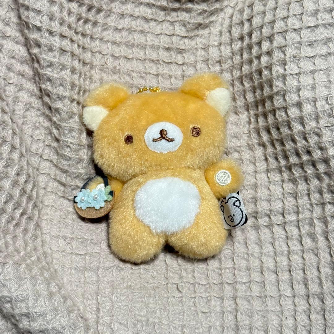 リラックマ　リラックマルシェテーマ　ぶらさげぬいぐるみ　マスコット