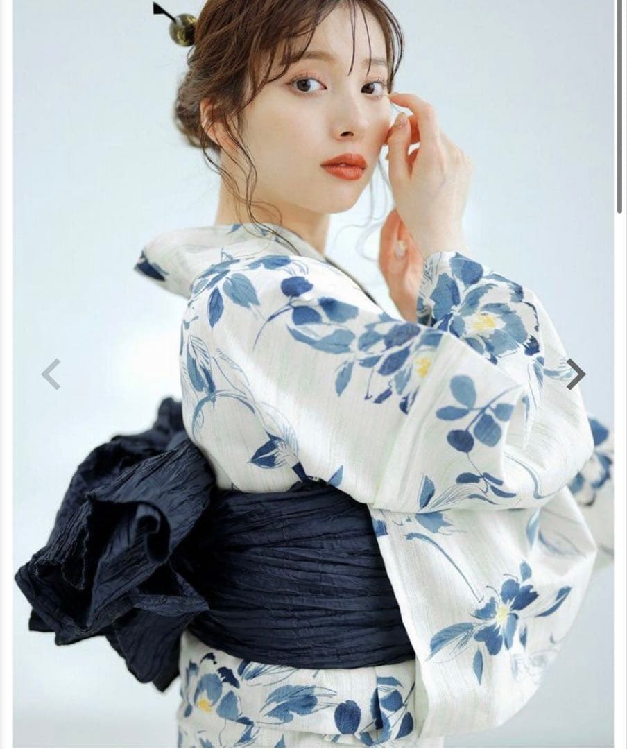 レモン様限定　Dita 浴衣セット　泡沫の花しらべ