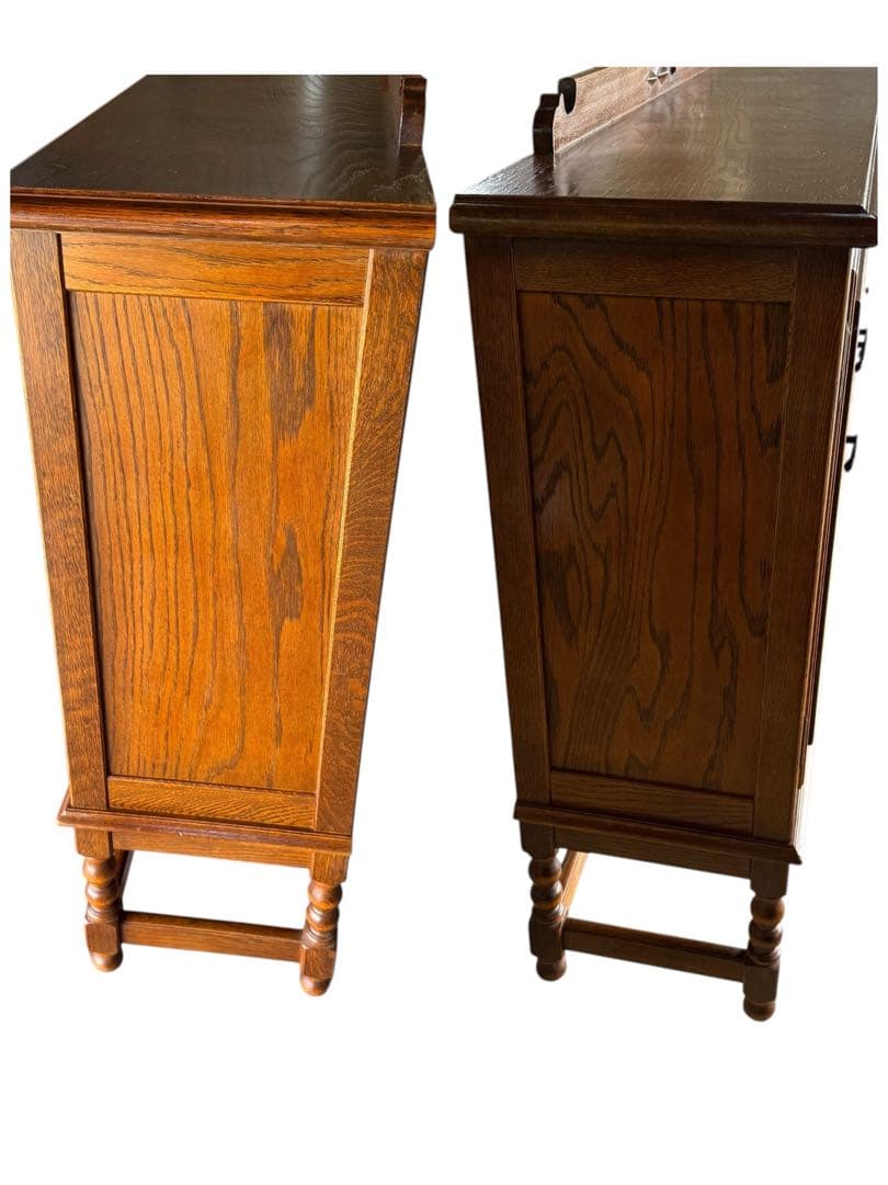 HR880 【希少】三越 Brugge ブルージュオーク無垢 サイドボード