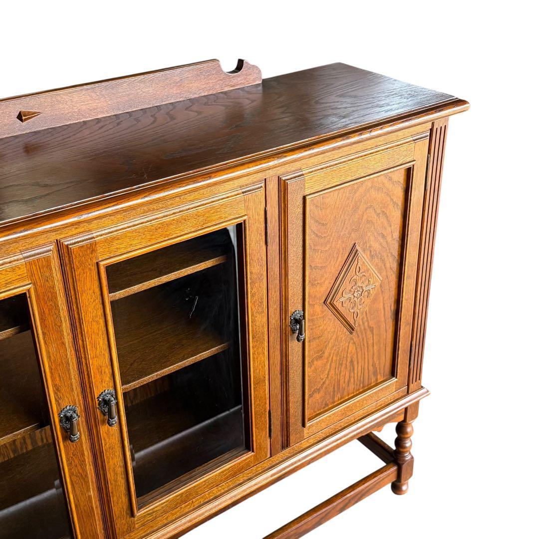 HR880 【希少】三越 Brugge ブルージュオーク無垢 サイドボード