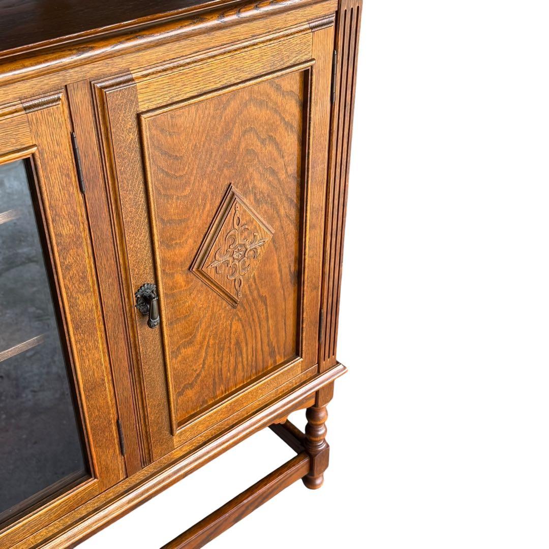 HR880 【希少】三越 Brugge ブルージュオーク無垢 サイドボード