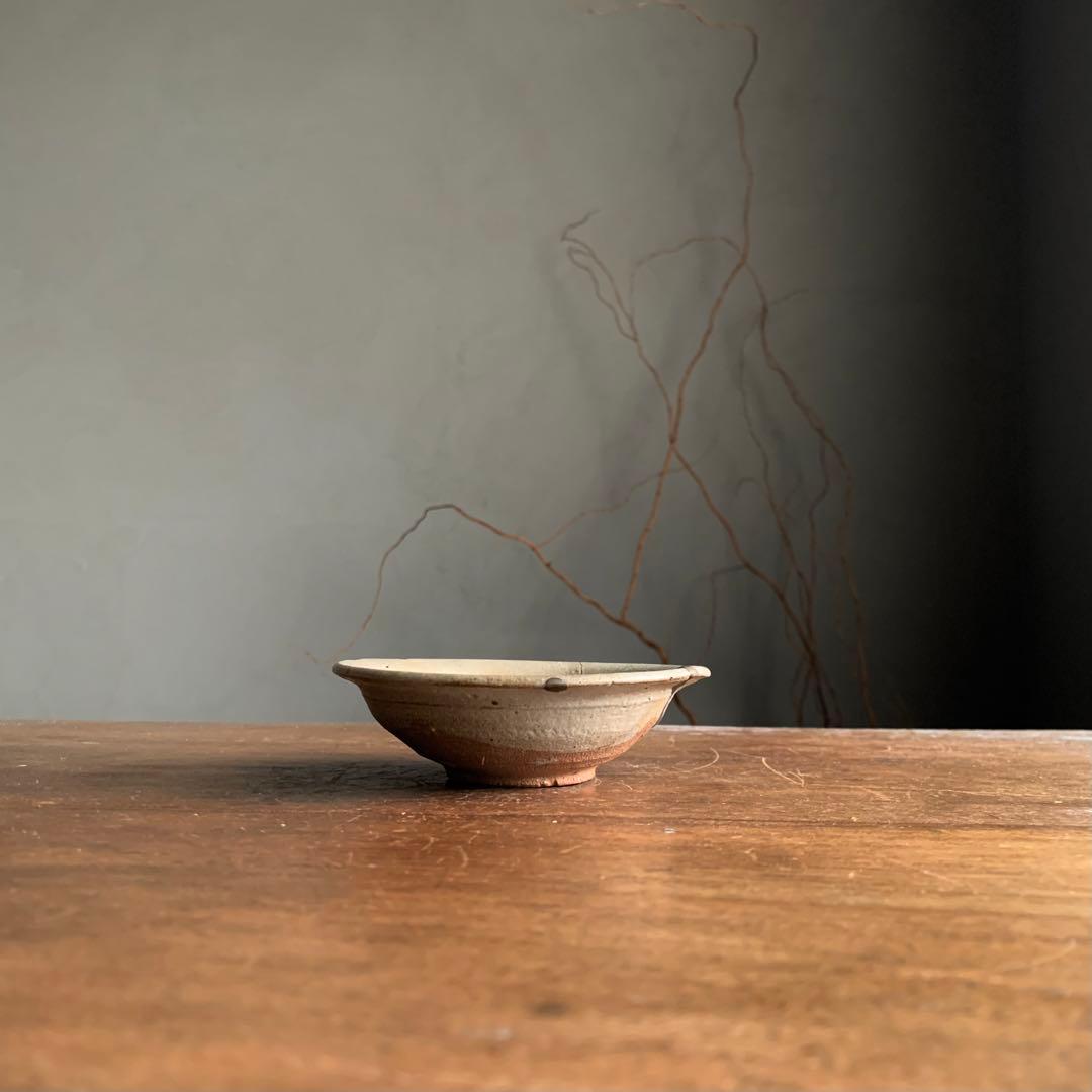 古唐津 平盃 古美術 酒器 古道具 アンティーク 唐津焼