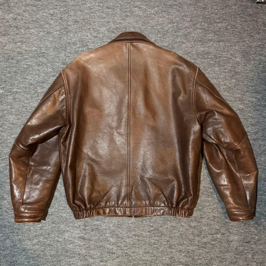ジャケット・アウター 80s ARGYLE CLUB Calf Leather Jacket