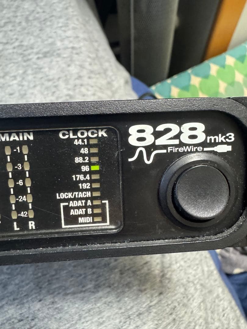 MOTU 828mk3 Firewire オーディオインターフェース※詳細要確認