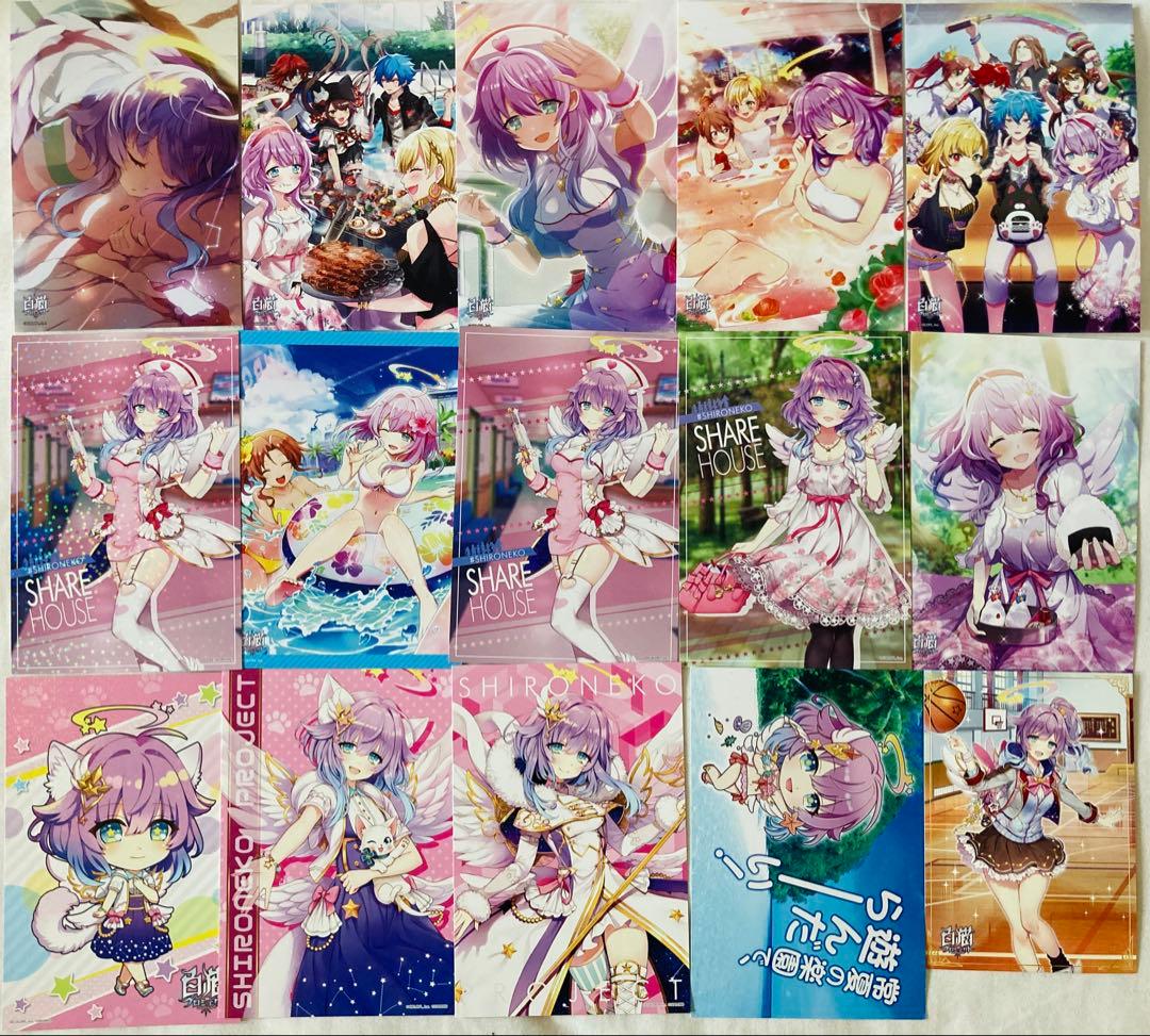 白猫プロジェクト　ルカ　色紙　缶バッジ　アクスタ　アクリル　まとめ売り　セット