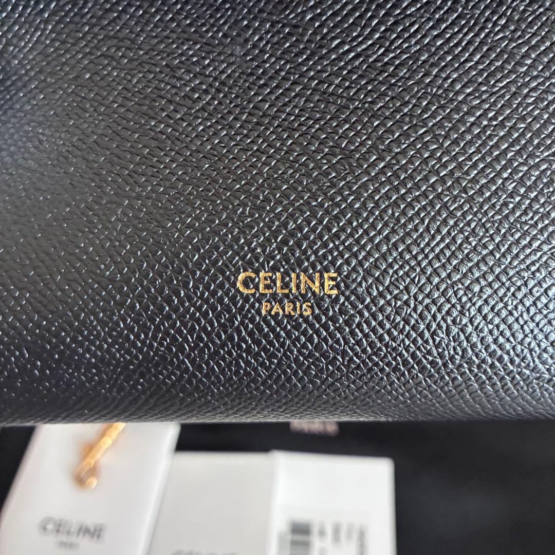 【正規品】【美品】CELINE セリーヌ ベルトバッグ ピコ ブラック