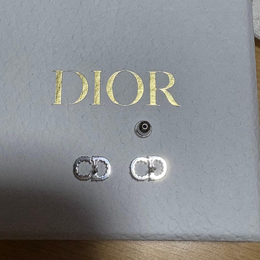 【値下げ中】Dior clair D lune シルバー　ピアス