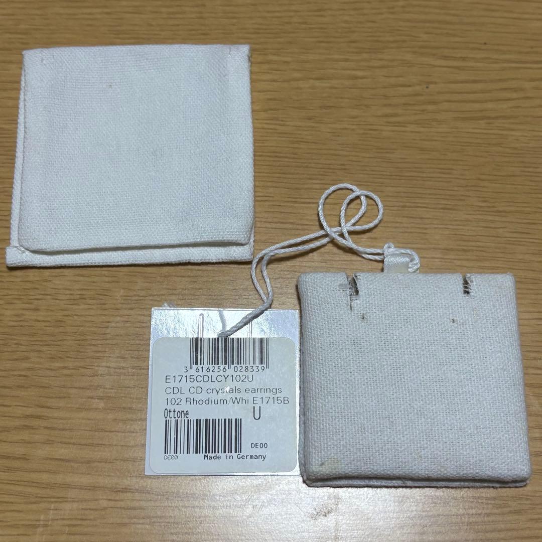 【値下げ中】Dior clair D lune シルバー　ピアス