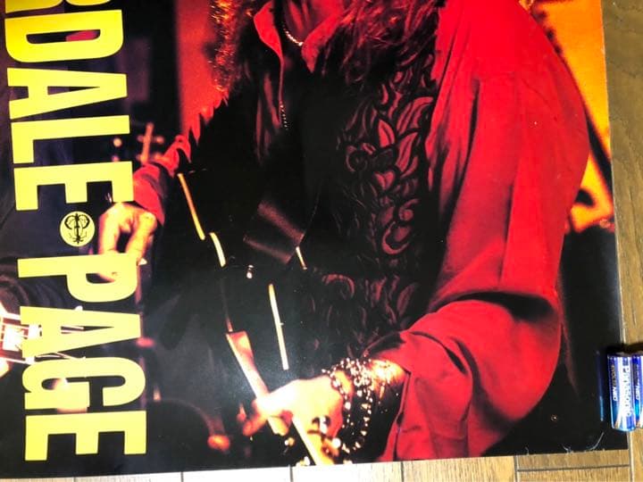 カヴァーデル ペイジ　ツェッペリン　ホワイトスネイク　ポスター　未使用新品