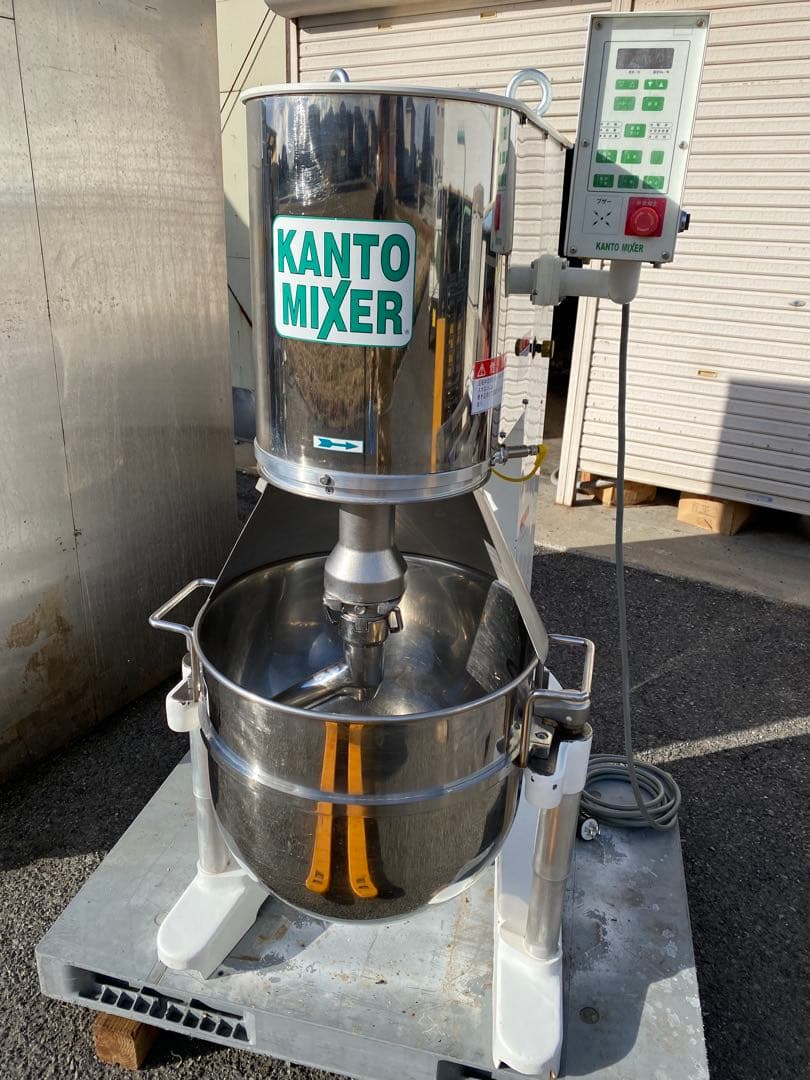 【美品】業務用カントーミキサー　HPI-60L 三相200V