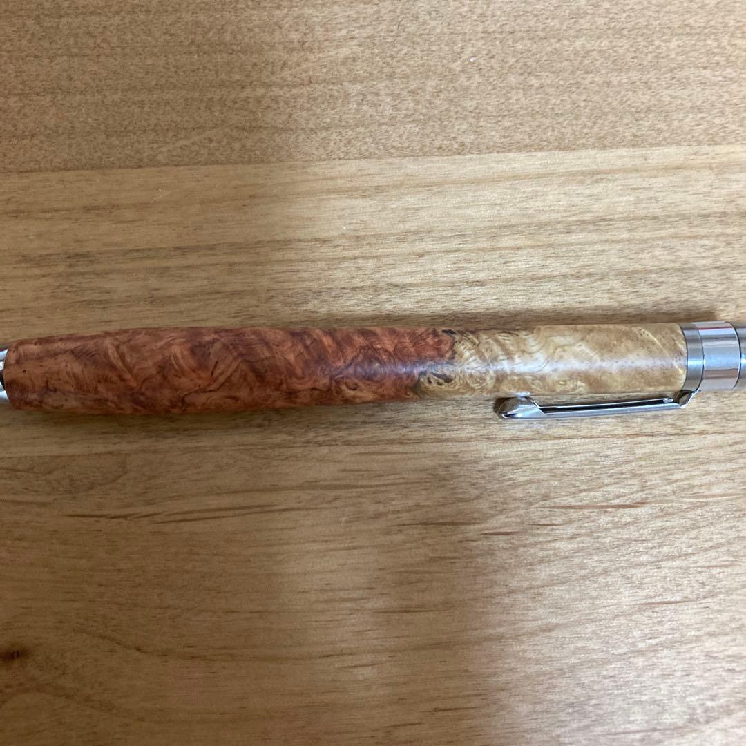 工房楔ペンシル楔花梨紅白（こぶ杢）新品未使用