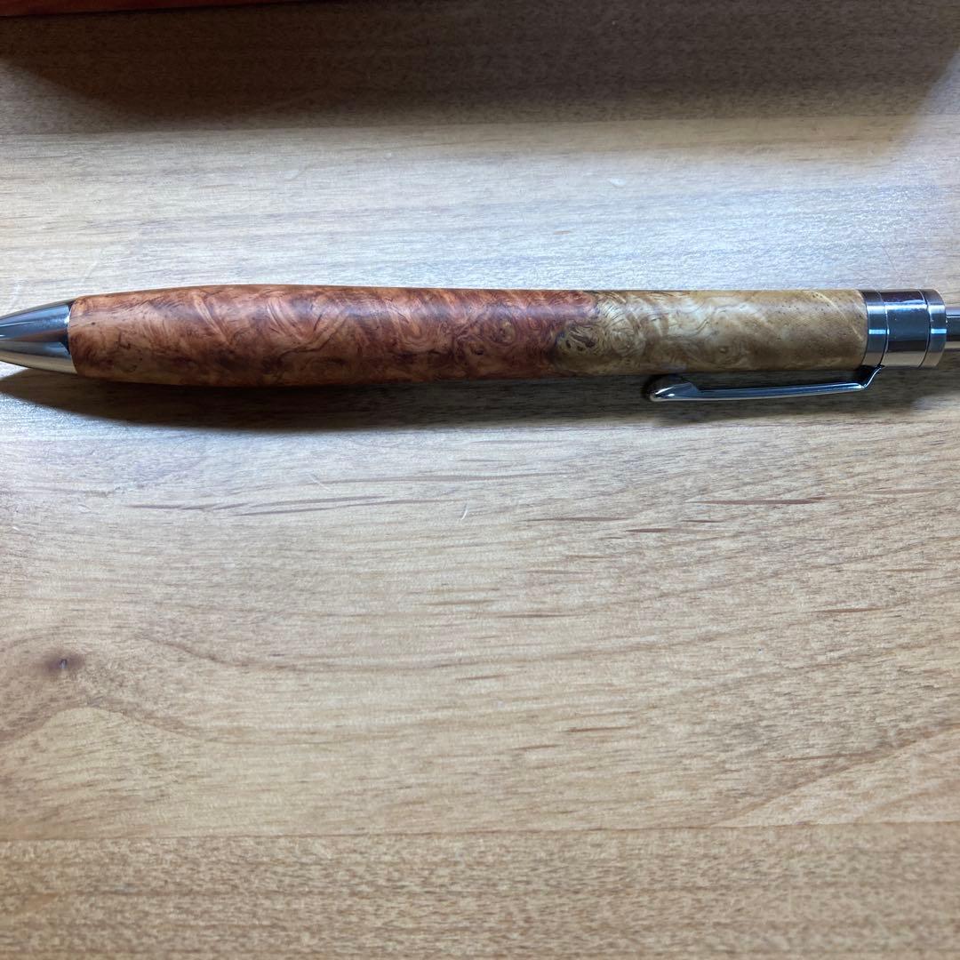 工房楔ペンシル楔花梨紅白（こぶ杢）新品未使用