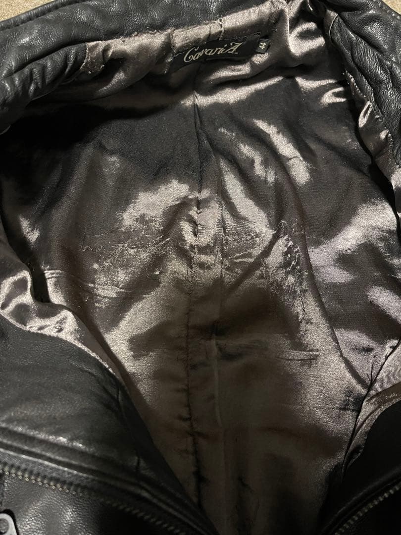 キャバリア　ジャケット　ゴードレザー　中古