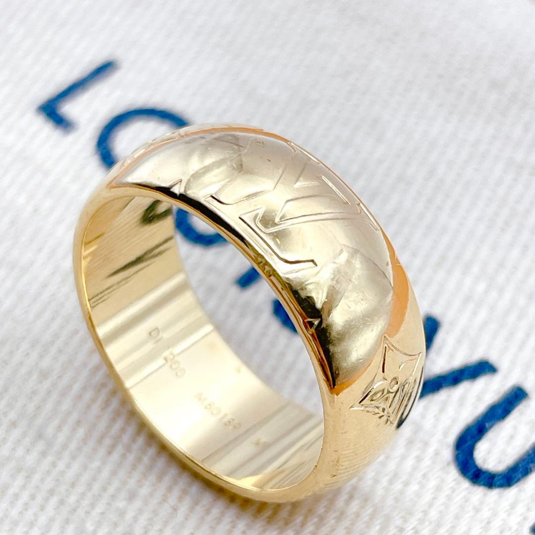 LOUIS VUITTON リング　ネックレス　モノグラム　ゴールド　指輪