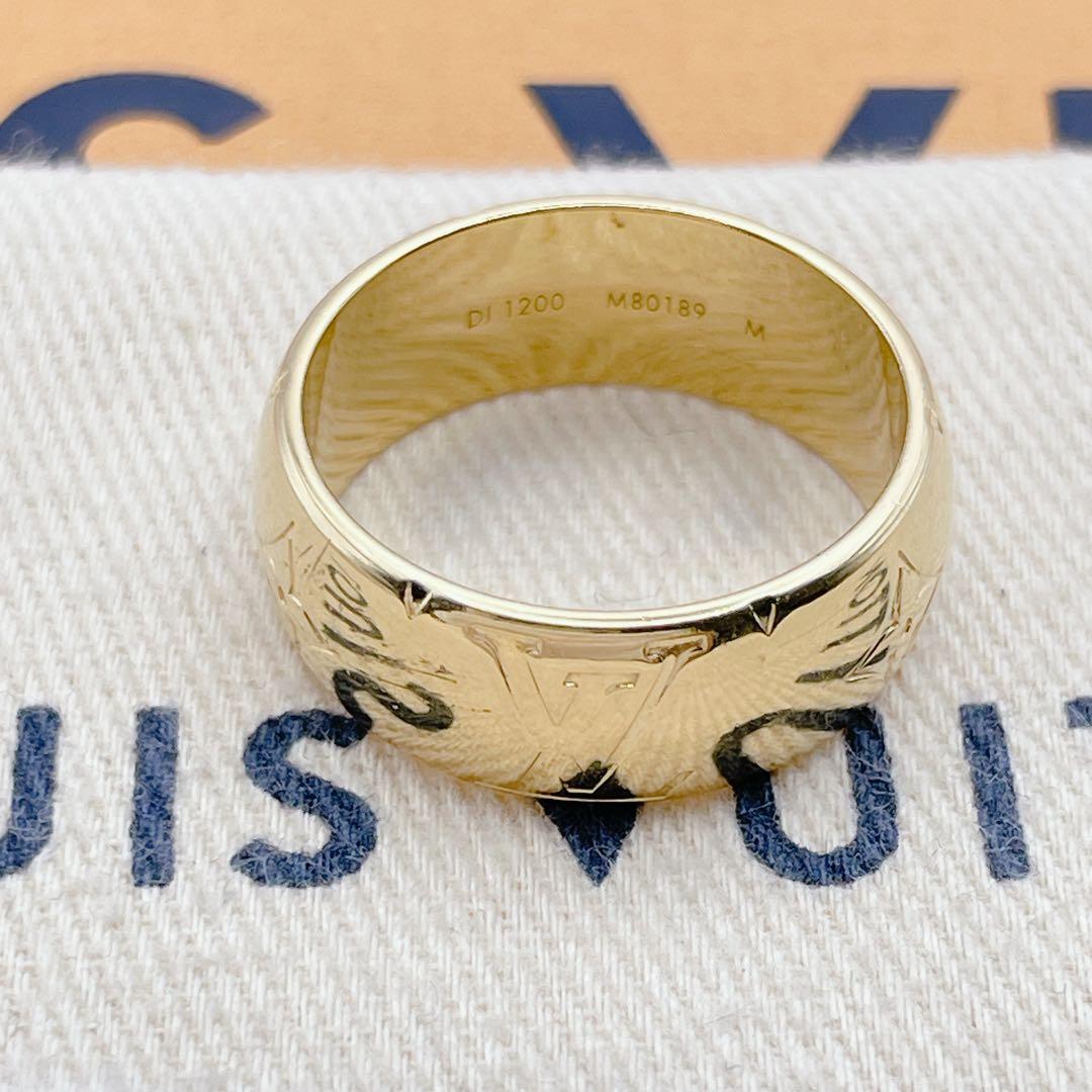 LOUIS VUITTON リング　ネックレス　モノグラム　ゴールド　指輪