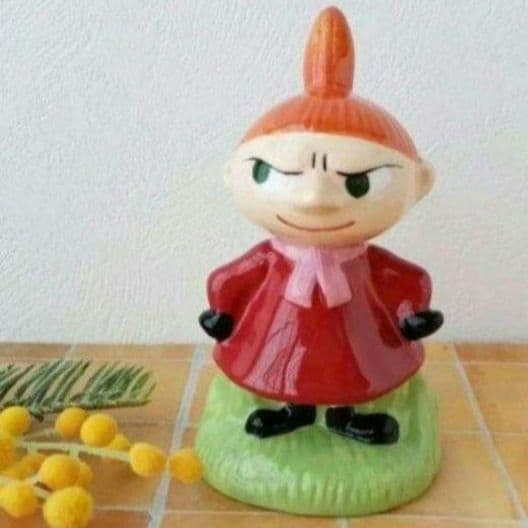 新品　Moomin ムーミン リトルミイ　貯金箱　バンク