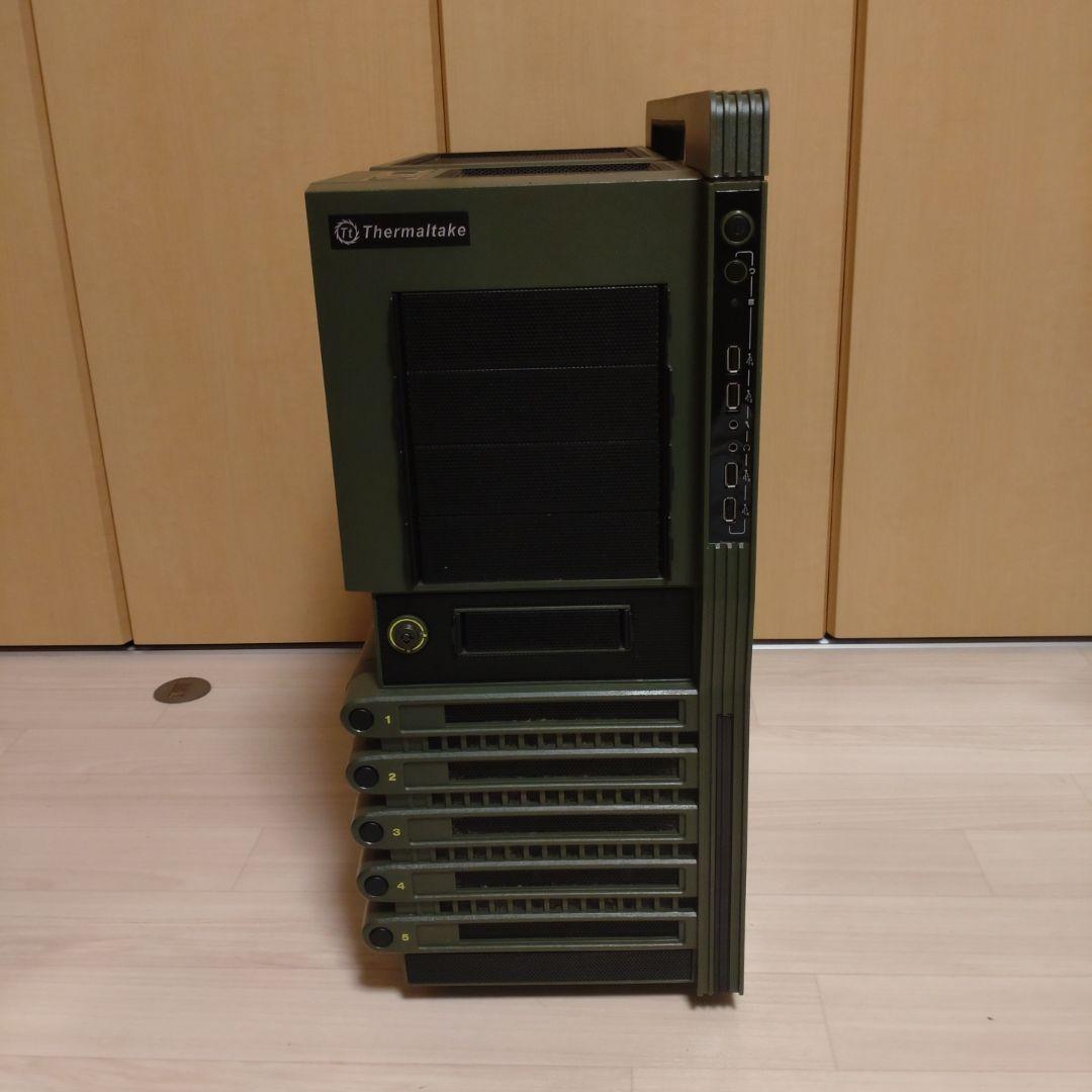 Thermaltake PCケース オリーブグリーン