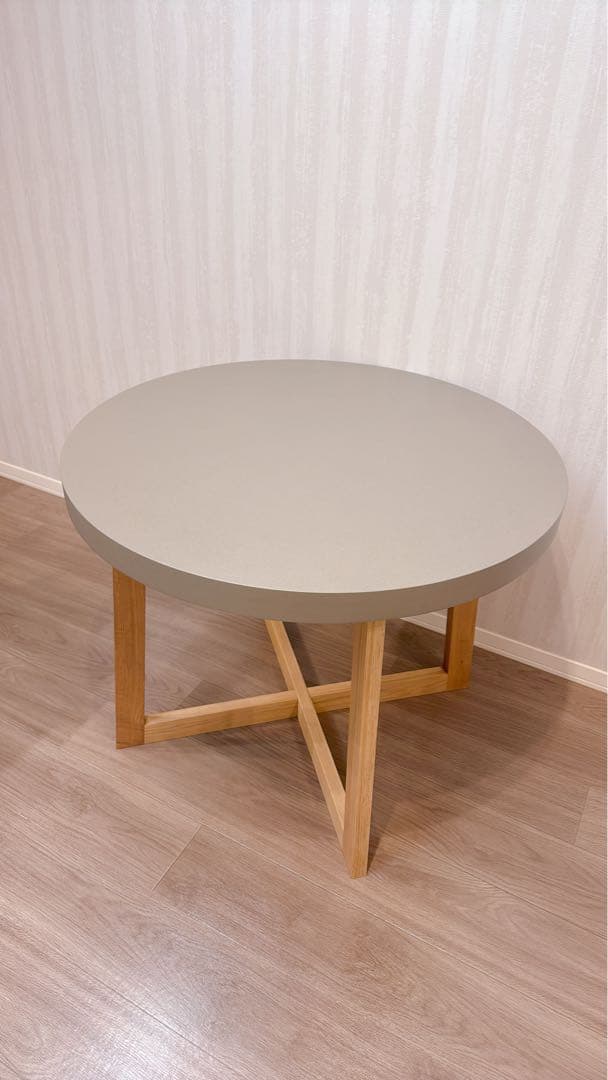 ※天板のみ※【KAGUCOCO/galette】円形ダイニング