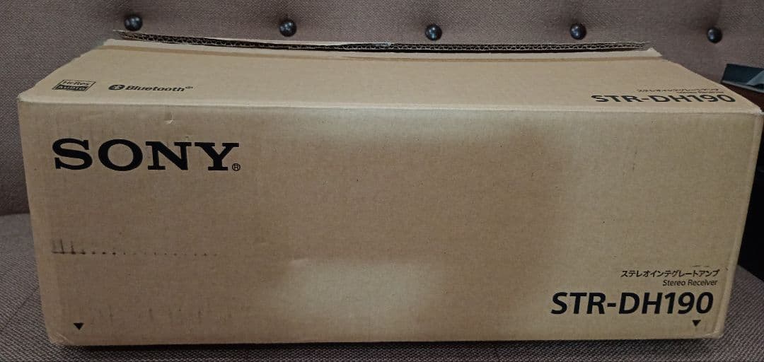 SONY STR-DH190 元箱リモコン付属 現状品