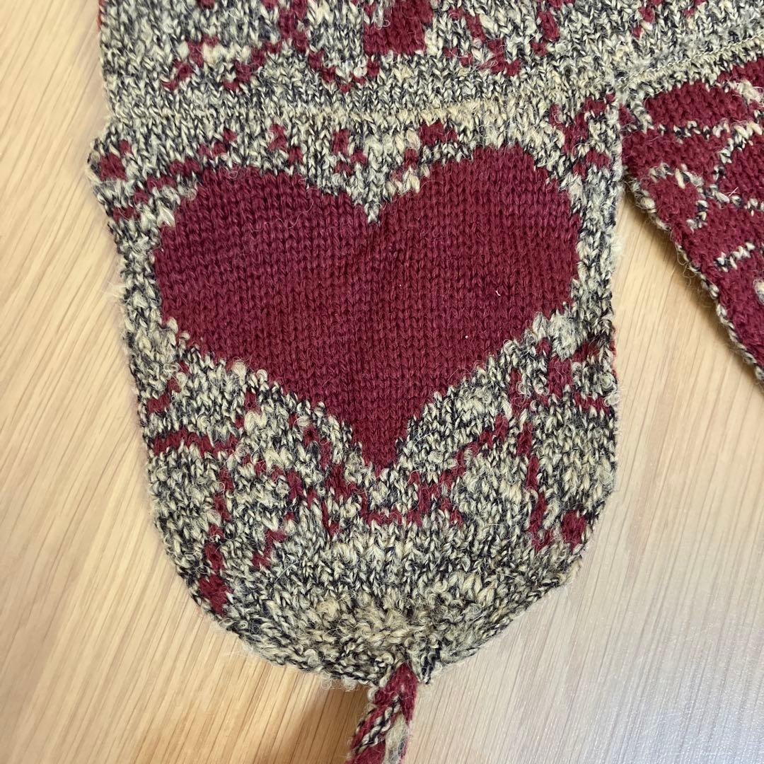 珍品VivienneWestwoodヴィヴィアンウエストウッド耳当てつきニット帽