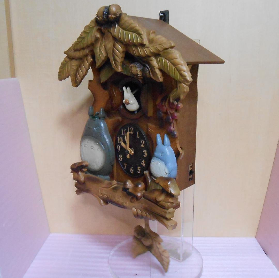 ♡パピーナ♡トトロ掛け時計Ｍ806MA-51