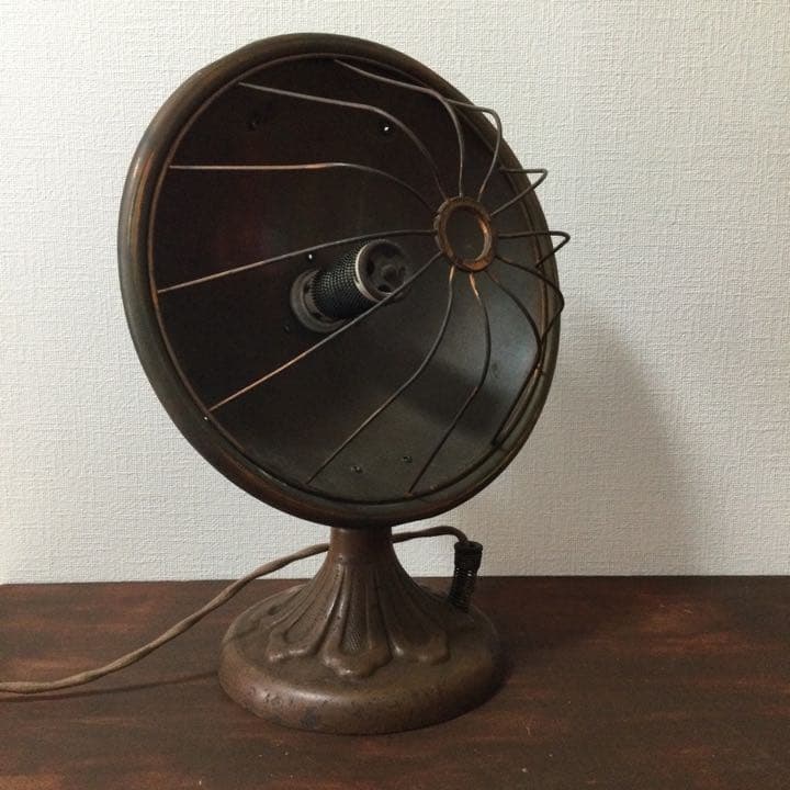 【1月限定価格】超珍品　昭和レトロ　松下電器反射式電気ストーブ1号機　稼働品