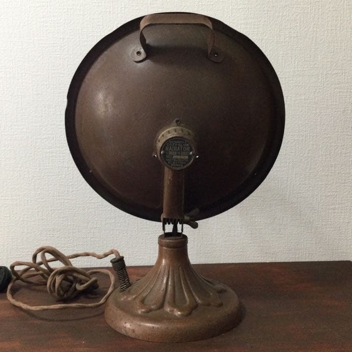 【1月限定価格】超珍品　昭和レトロ　松下電器反射式電気ストーブ1号機　稼働品