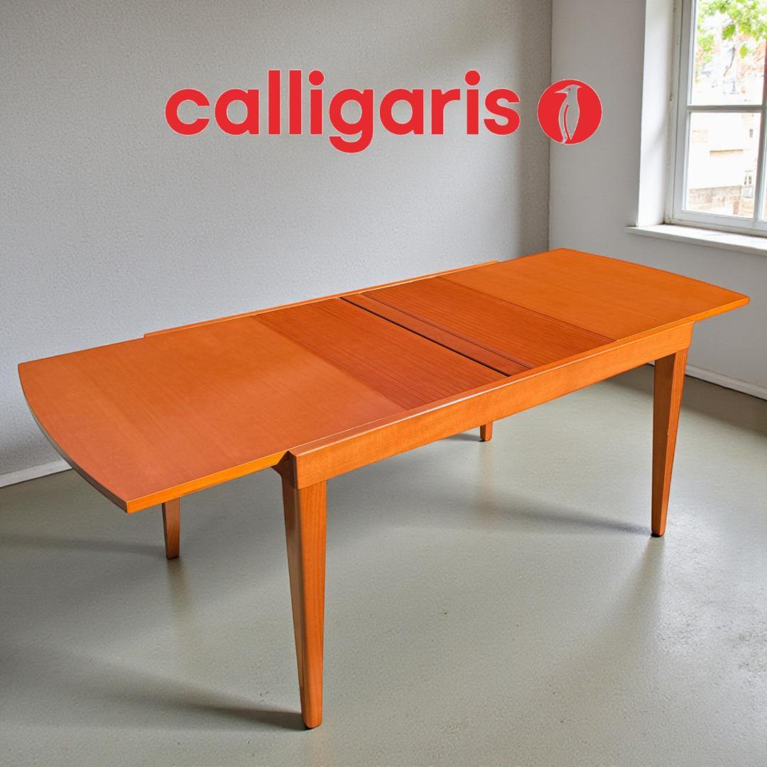 カリガリス 伸長式 ダイニングテーブル 幅143〜210